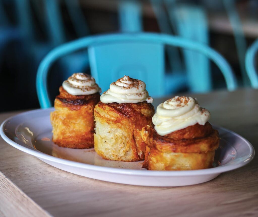 Rose's Daughter Cinnamon Rolls for Palm Beach Illustrated